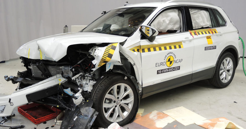 Le 3 auto più sicure del 2016 secondo Euro NCAP