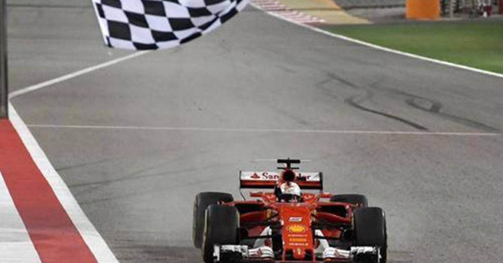 F1, GP Bahrein: ancora trionfo Ferrari, vince Vettel