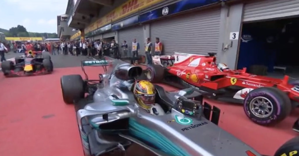 F1, Gp Belgio: Vettel ci prova fino alla fine ma deve piegarsi ad Hamilton