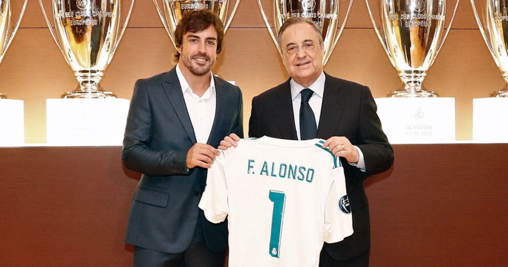 Fernando Alonso diventa socio del Real Madrid