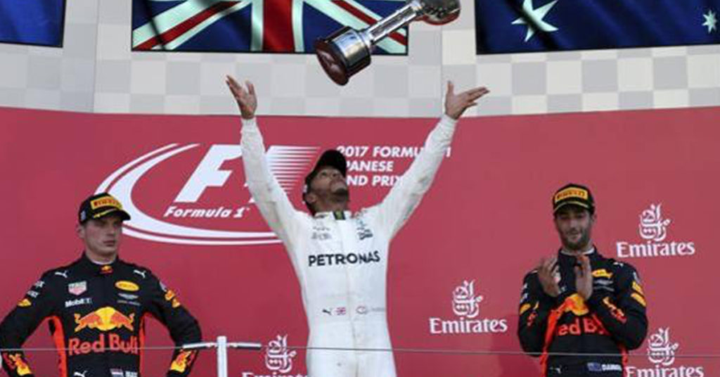 F1, parla Hamilton dopo Suzuka: “Per il titolo ho un vantaggio che fa sognare”