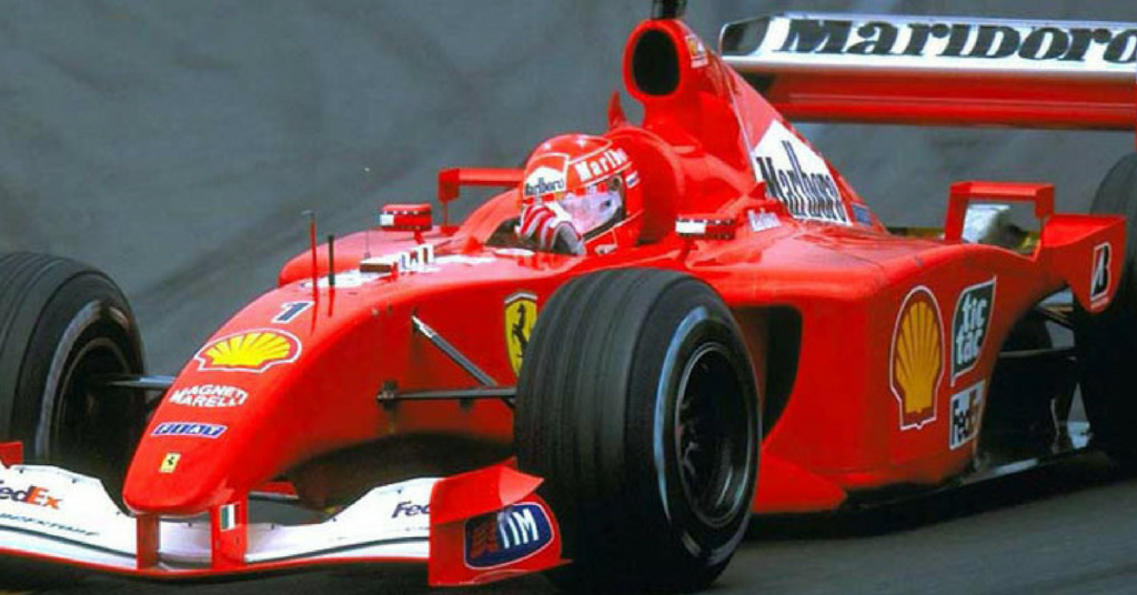 Asta record, la Ferrari F2001 di Schumacher battuta per più di 7 milioni di dollari