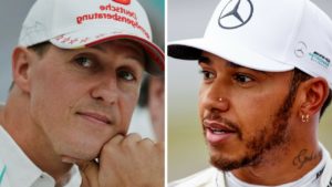 Omaggio a Schumacher da parte di Hamilton: “Prego per te ogni giorno”