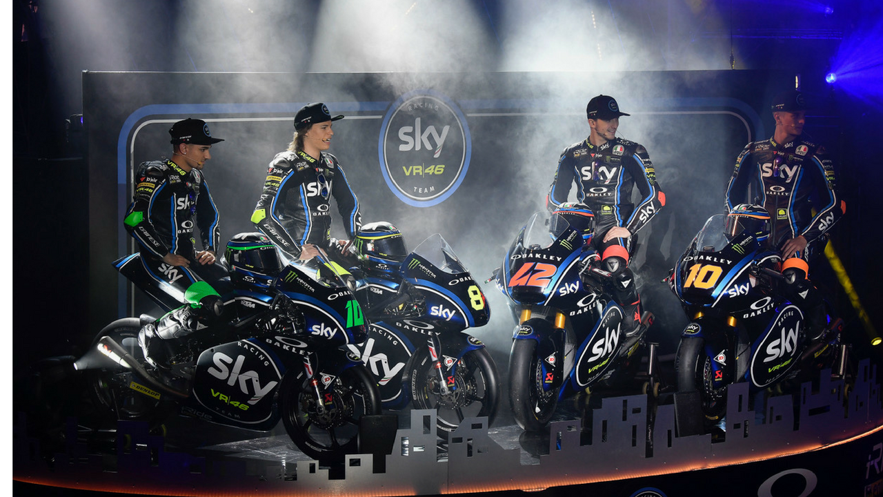Lo Sky Racing Team VR 46 si presenta: “Vogliamo stare davanti il più possibile”