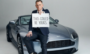 Daniel Craig cuore d’oro: mette all’asta l’Aston Martin per beneficenza