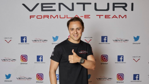 Massa rientra in pista in Formula E con i colori del team Venturi