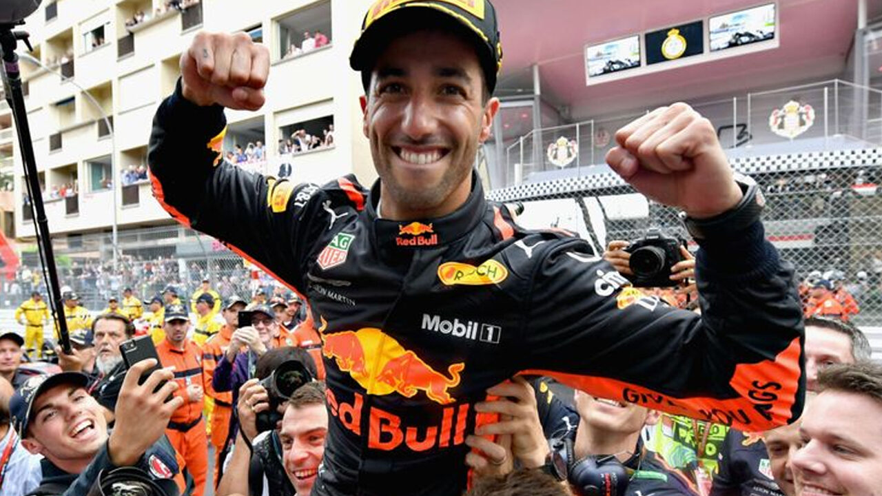 Daniel Ricciardo punta in alto dopo Monaco: “Tanta emozione, questa è la vittoria del riscatto”