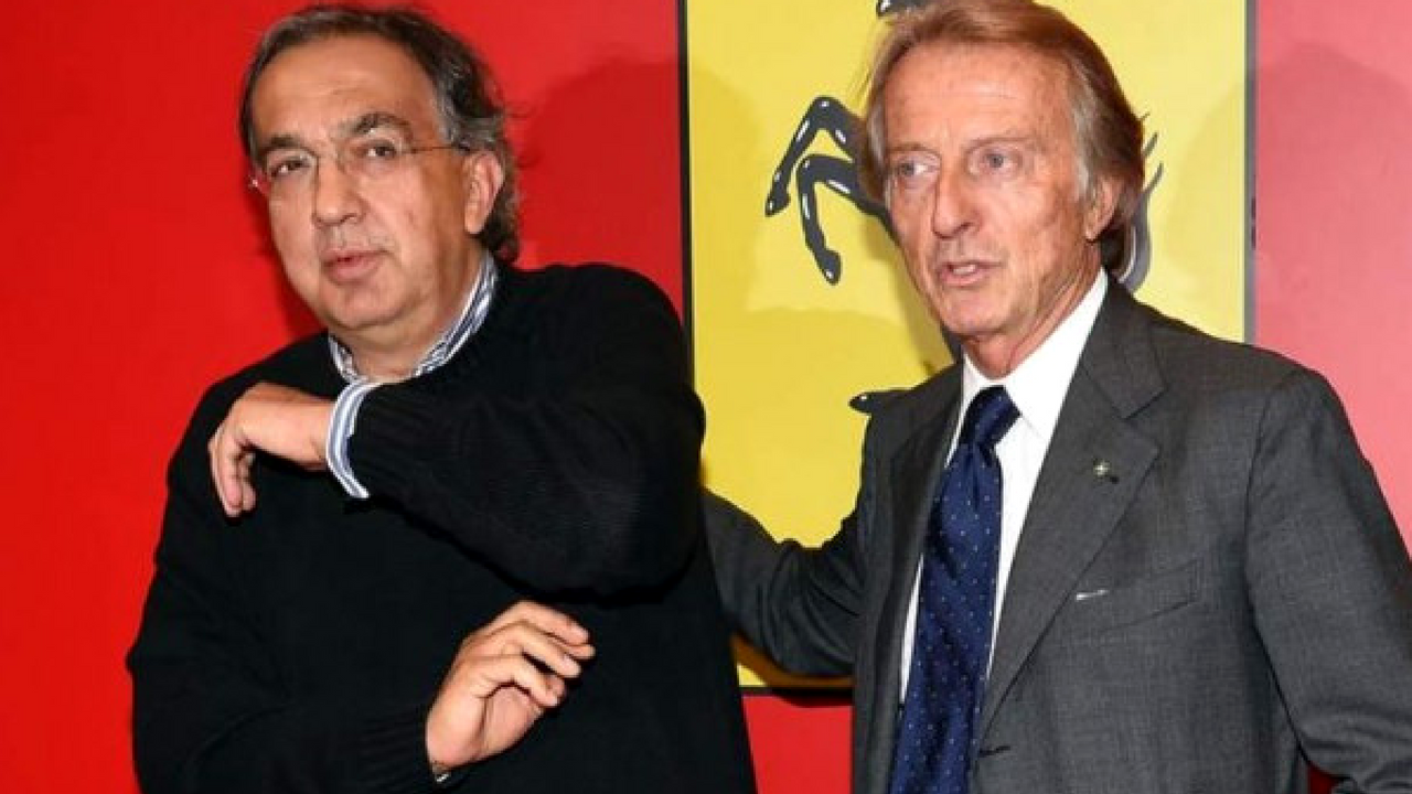 Ferrari, Montezemolo punge Marchionne: “Geloso del passato”
