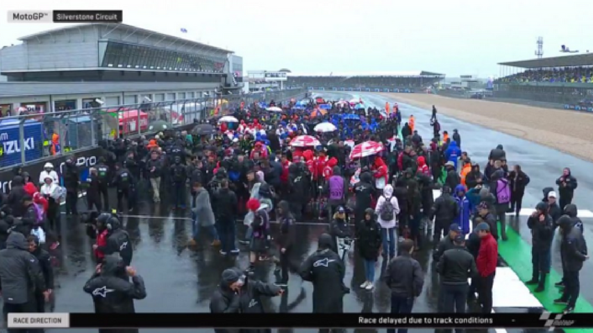 MotoGP, clamoroso: gara di Silverstone annullata per pioggia