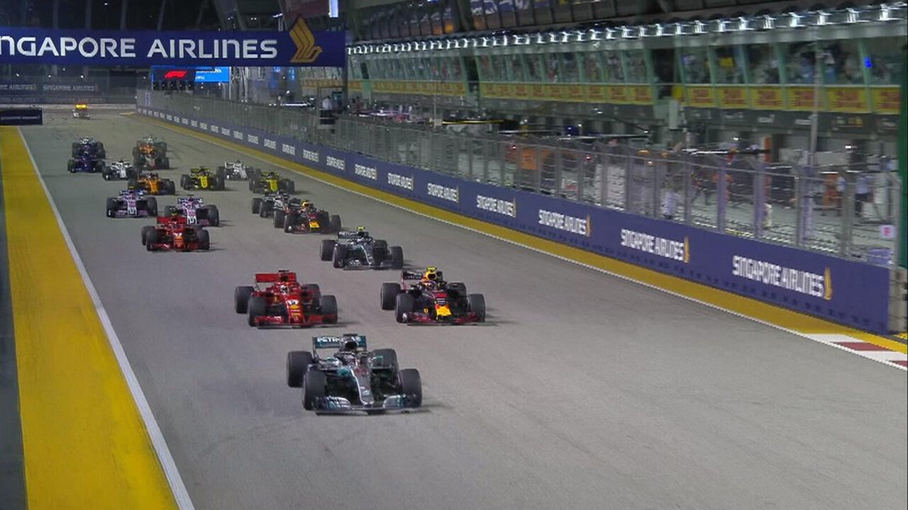 DIRETTA LIVE: Formula Uno, Gran Premio di Singapore 2018