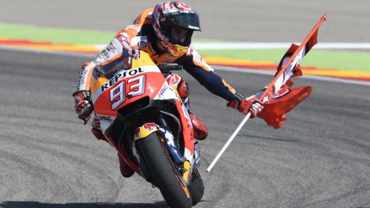 MotoGP, Aragon: Marquez la spunta su Dovizioso, Yamaha nell’oblio