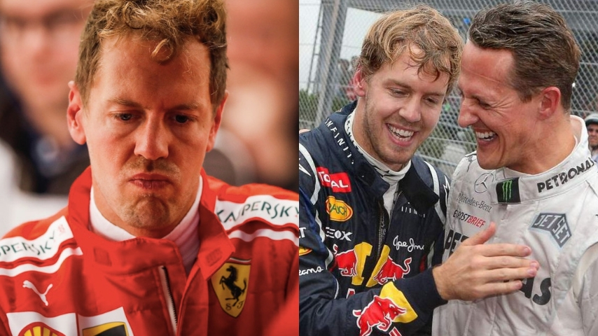 Il desiderio di Vettel: “Se Schumi stesse bene gli chiederei un sacco di cose”