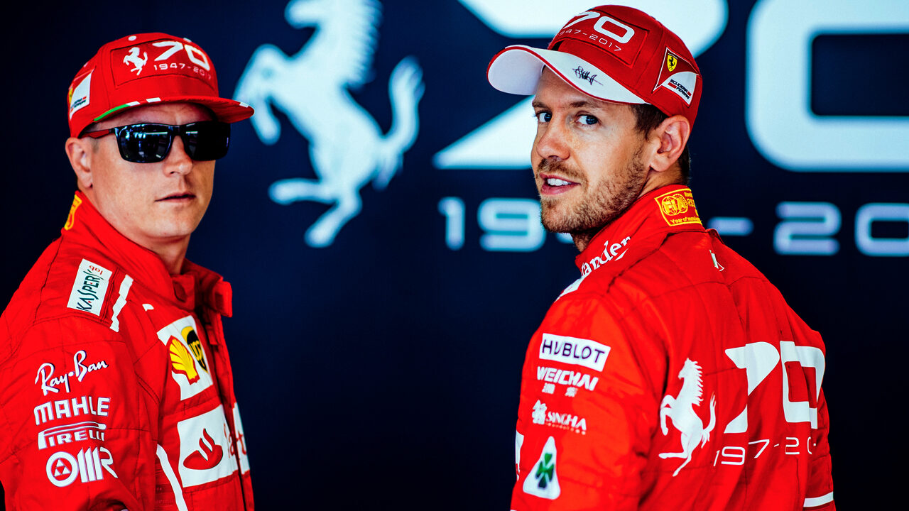 Vettel, un lieto fine: “Raikkon è stato il mio migliore compagno di scuderia”