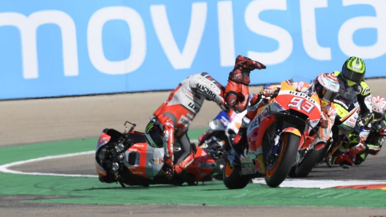MotoGP, per Lorenzo non è ancora finita: “Marquez è stato imprudente”