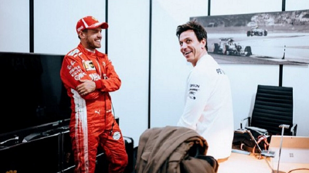 Vettel, un gesto da campione: complimenti a Hamilton nel post gara