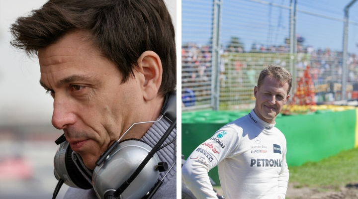 Wolff celebra Schumi: “È uno dei padri fondatori del successo della Mercedes”