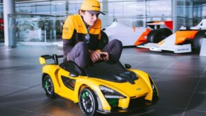 McLaren Senna Ride-On: la supercar per bambini che “tenta” anche gli adulti