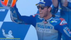 MotoGP, festa Suzuki ad Aragon, Alex Rins: “Mir è uno stimolo”