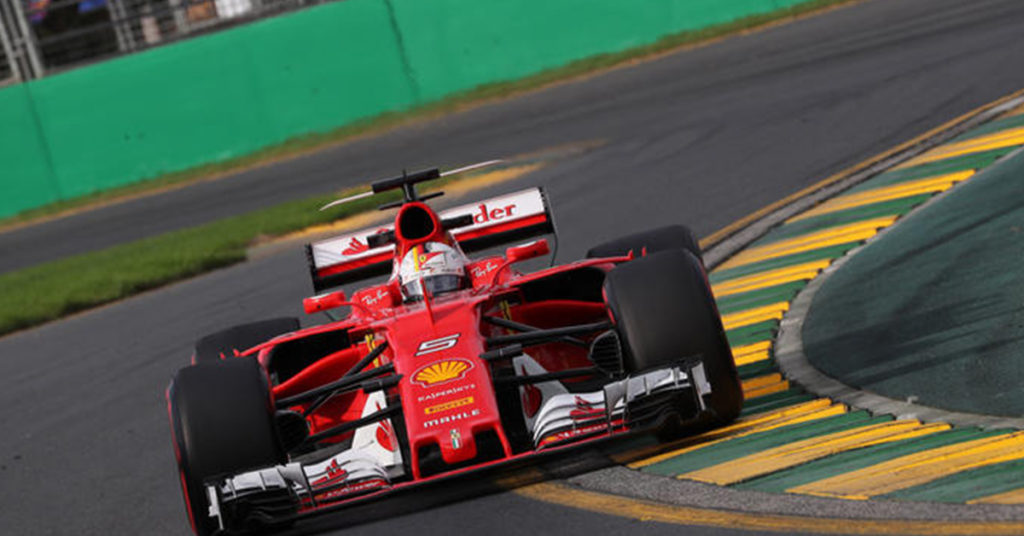 La Ferrari SF70H di Sebastian Vettel si chiama “Gina”