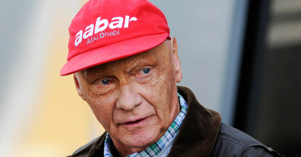Si spegne a 70 anni la leggenda della F1 Niki Lauda
