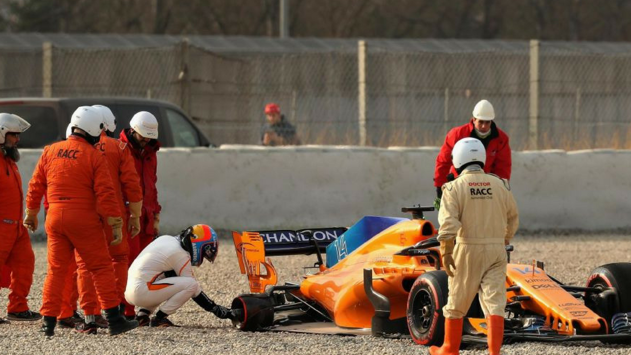 Formula Uno, Alonso e la McLaren che non convince nei test