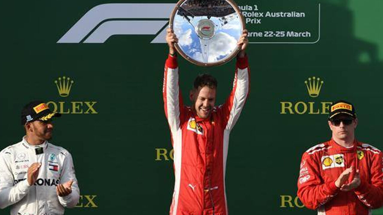 F1, Melbourne: Vettel beffa Hamilton a sorpresa, terzo Raikkonen
