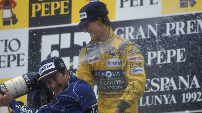 Battuta all'asta la B192 con cui Schumacher trionfava su Senna nel '92