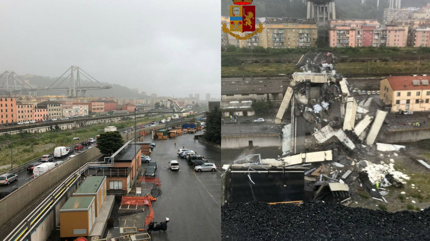 Genova, crollo ponte: ecco i percorsi alternativi e le conseguenze sul traffico