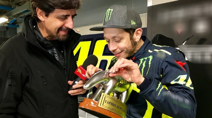 Nessuna vittoria nel 2018: Tapiro d’Oro per Valentino Rossi