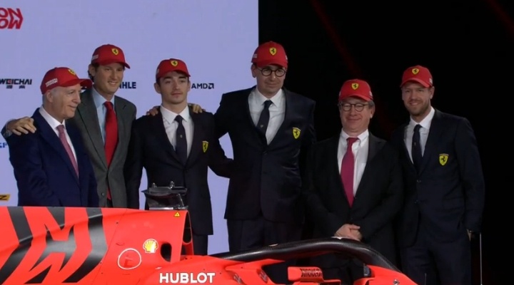presentazione Ferrari SF90