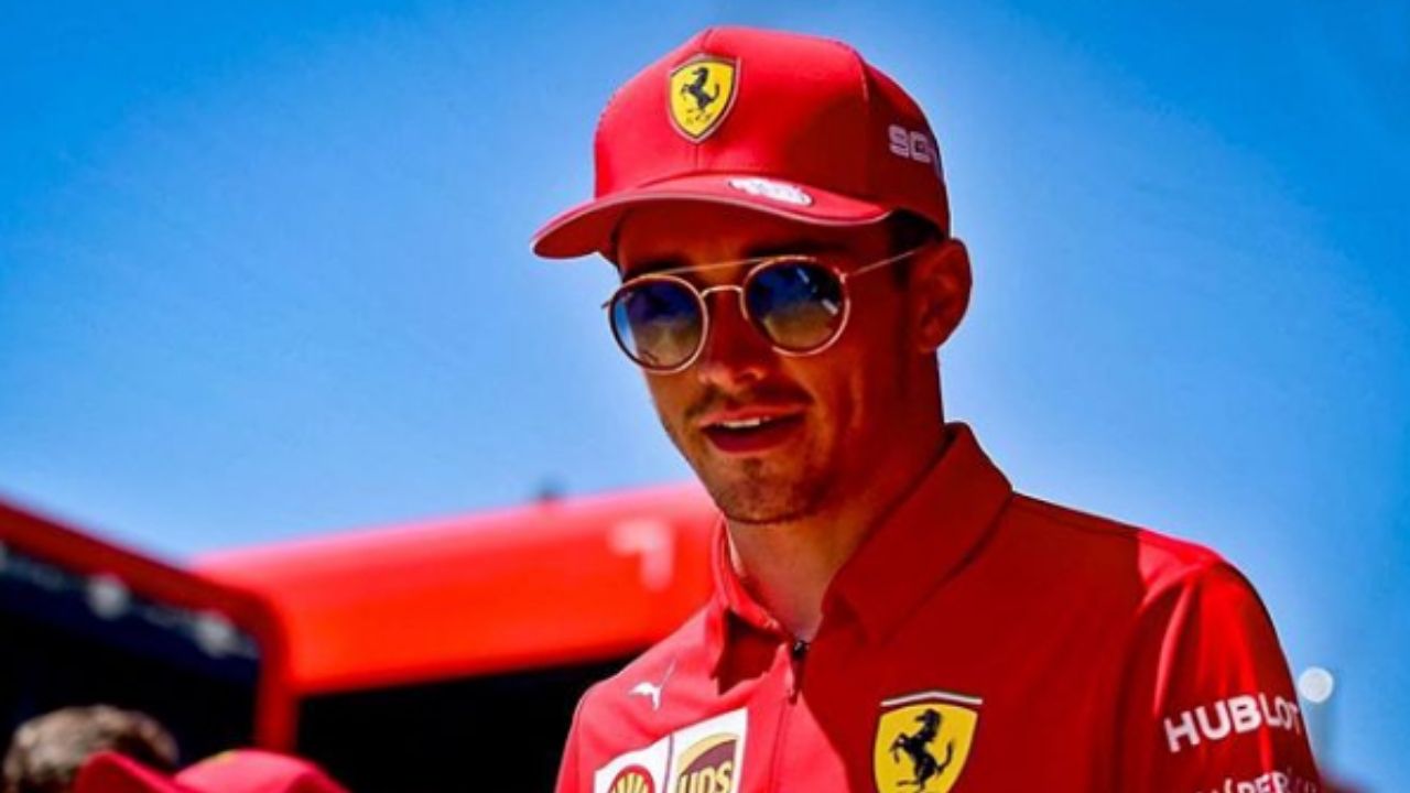 Charles Leclerc si lancia in paracadute e la Ferrari “storce il naso”
