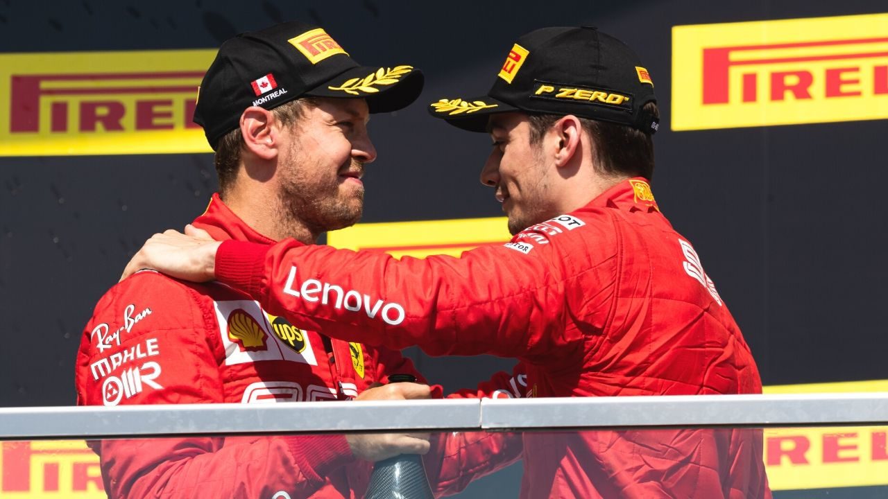 Divorzio Vettel-Ferrari, Leclerc saluta Seb: “È stato un grandissimo onore”